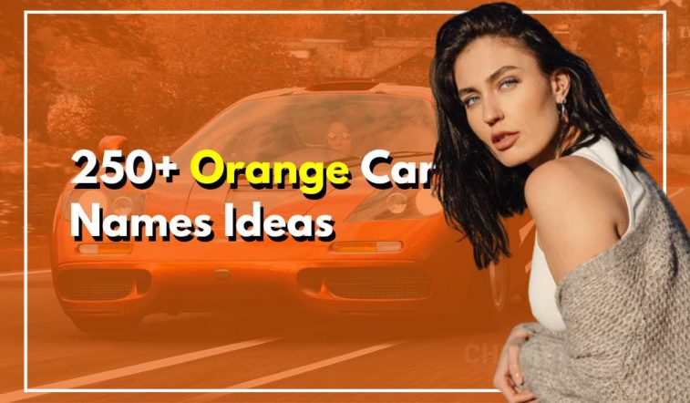 250+ Orange Car Names Brilliant Ideas No One Ever Tried Yet