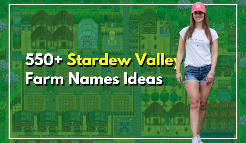 Stardew Valley Farm Names