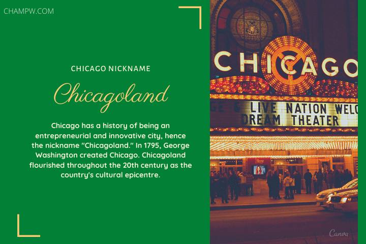 CHICAGO NICKNAME CHICAGOLAND AND STORY BEHIND IT
