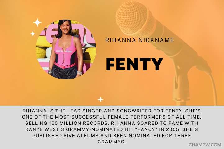 RIHANNA NICKNAME FENTY AND STORY BEHIND IT