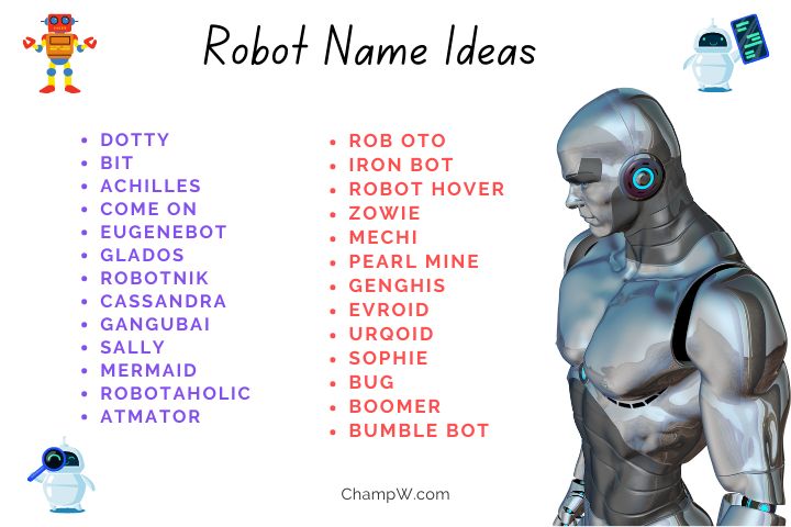 Robot name ideas