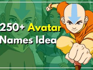 250+ Avatar Names Cool Ideas For Bending Air In Your Favor