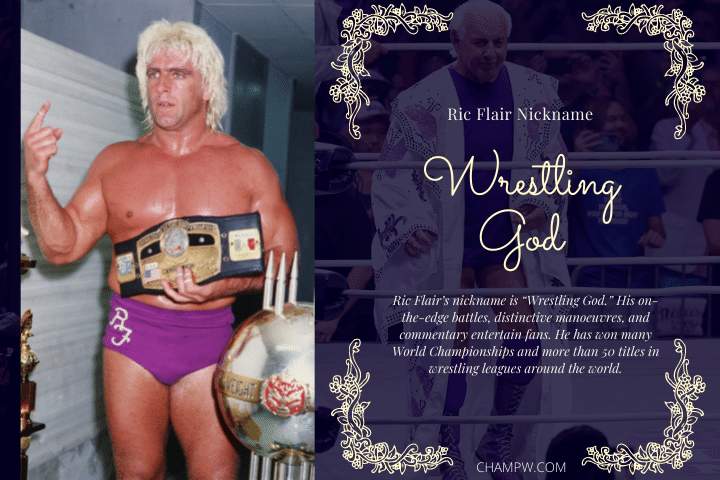Rick flair nickname wrestling God