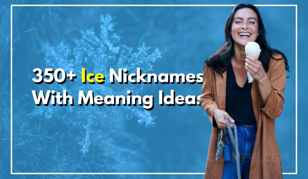 350+ Ice Nicknames With Meaning The Ultimate List
