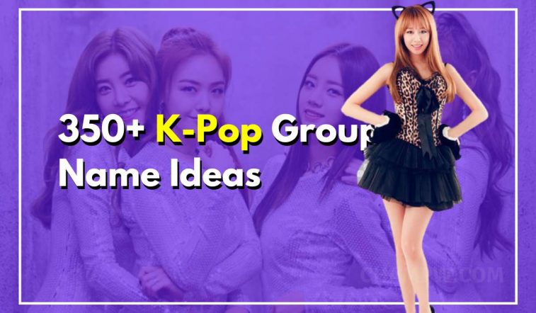 K-Pop Group Name Ideas