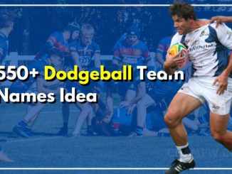 Dodgeball Team names