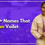 Names That Mean Violet