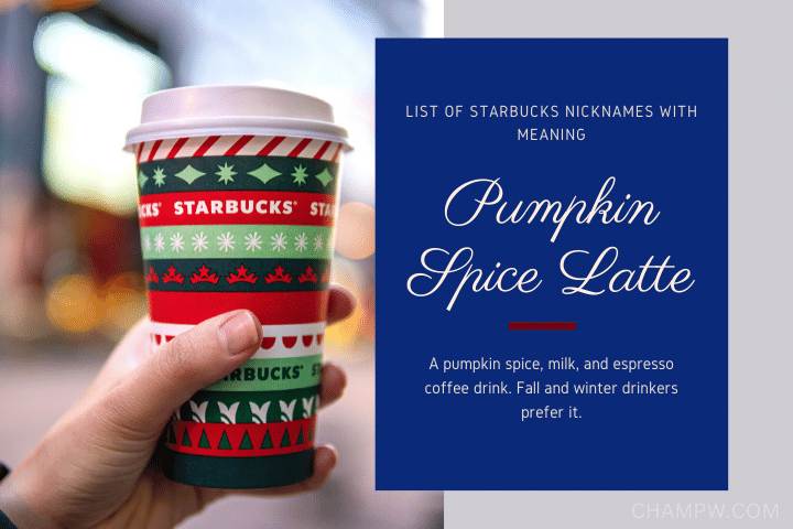 Pumpkin Spice Latte