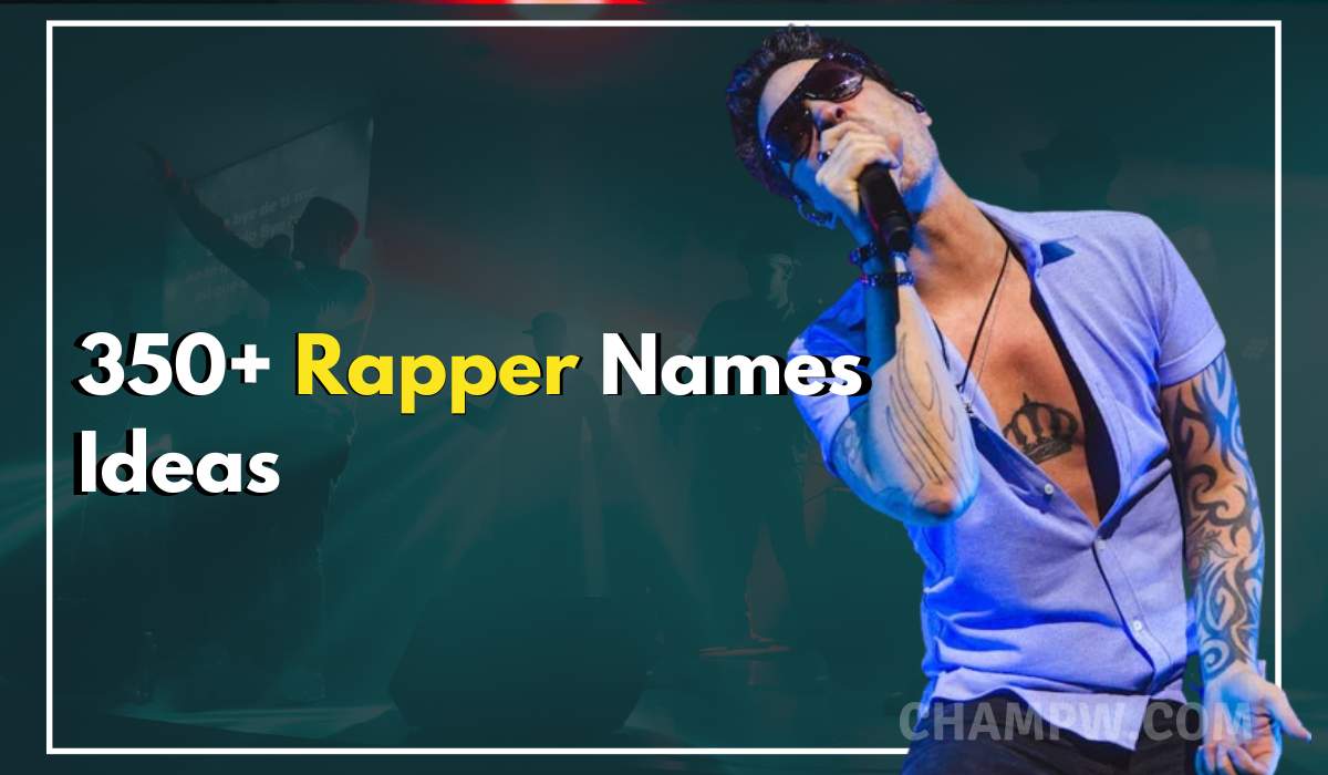 Rapper names