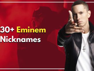 Eminem Nicknames