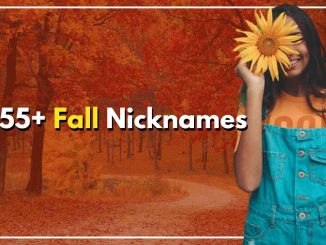 Fall Nicknames
