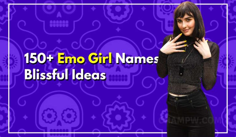 150+ Emo Girl Names Blissful Ideas For Your Little Angel