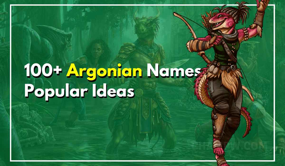 100+ Argonian Names Popular Ideas For Your Game Character