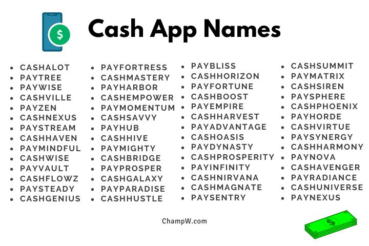 100+ Cash App Names With Meaning To Boost Your App Download
