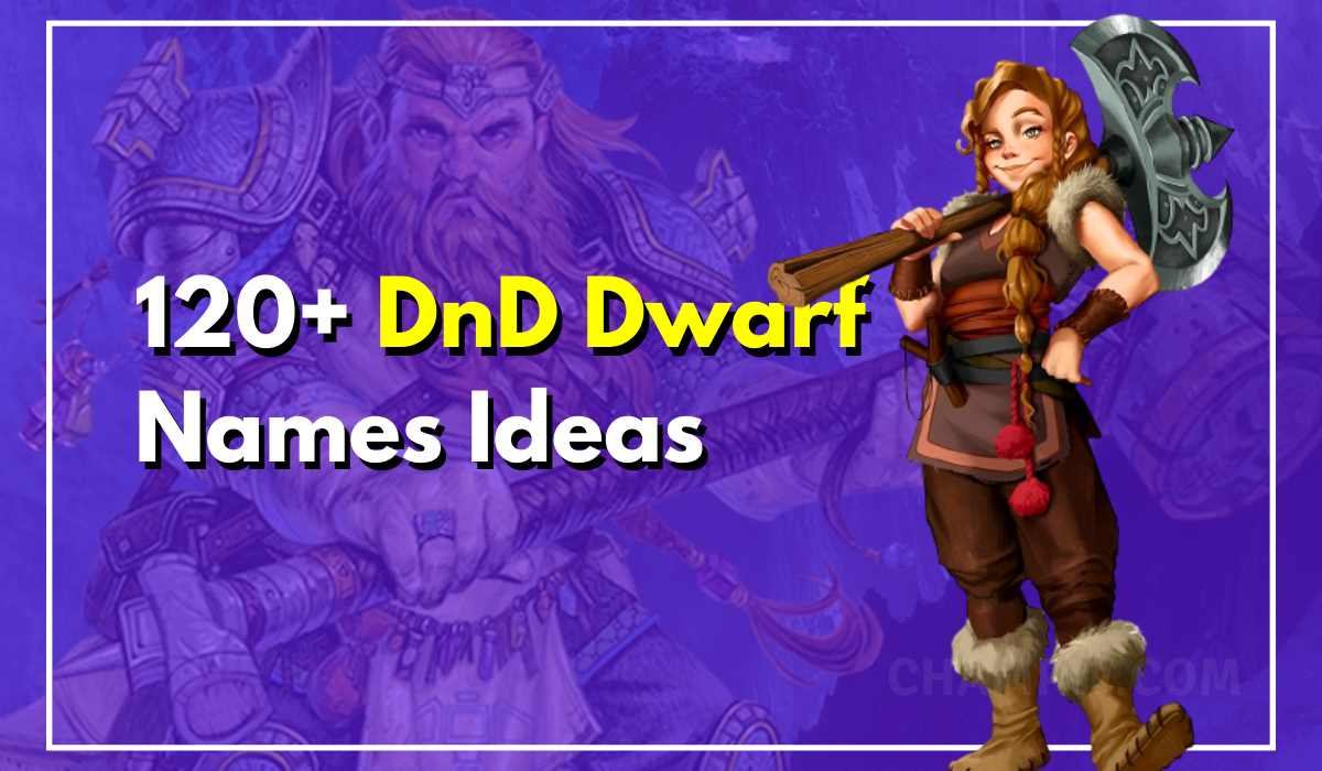 120+ DnD Dwarf Names For Your Fantasy Character