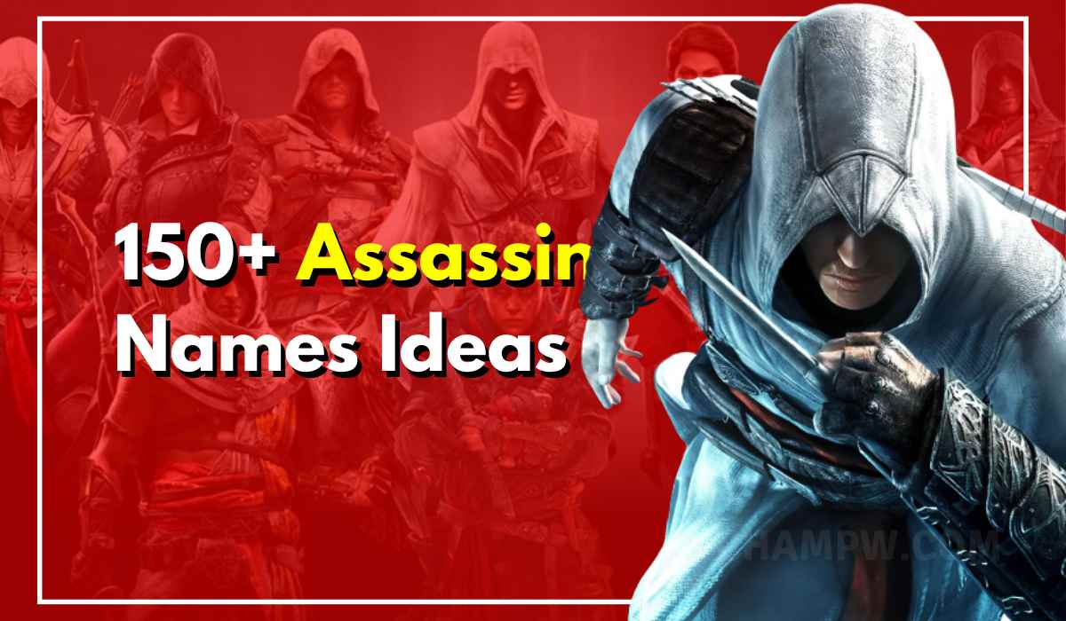 150+ Cool Assassin Names for Male & Female