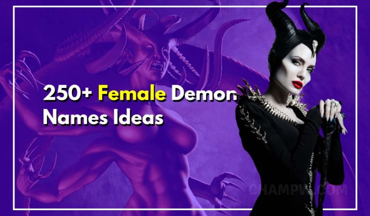 250+ Female Demon Names from Around the World
