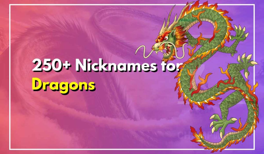 250+ Nicknames For Dragons For Your Fantasy Novel