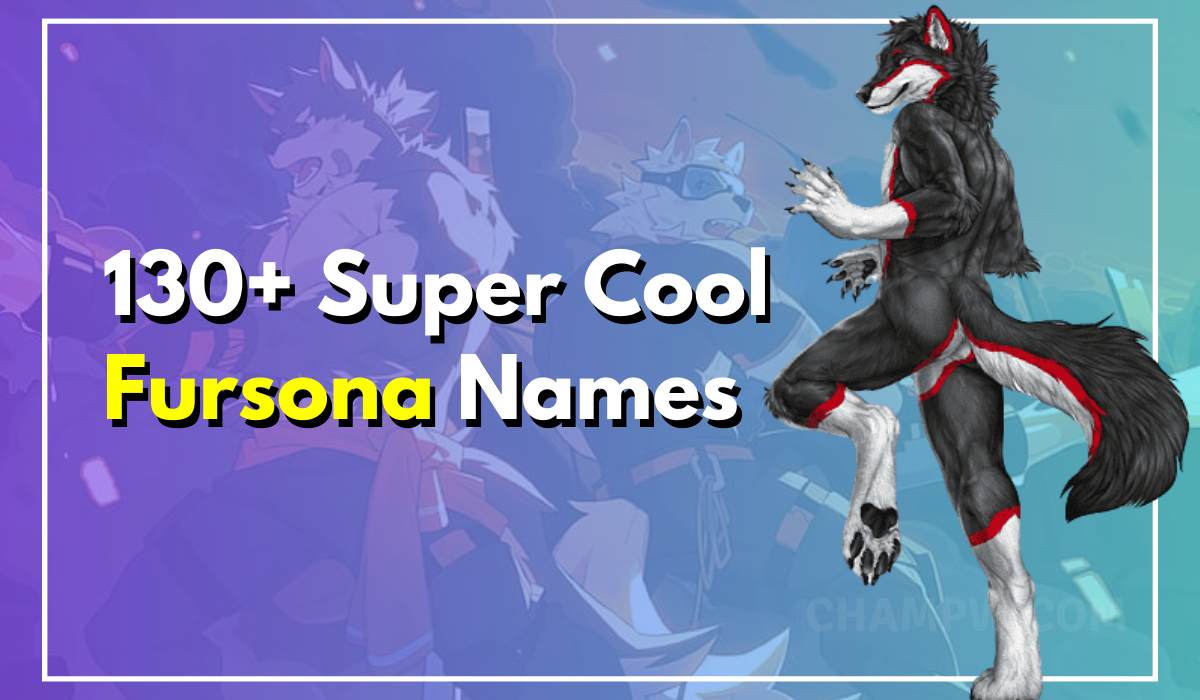 130+ Super Cool Fursona Names For Your New Furry Avatar