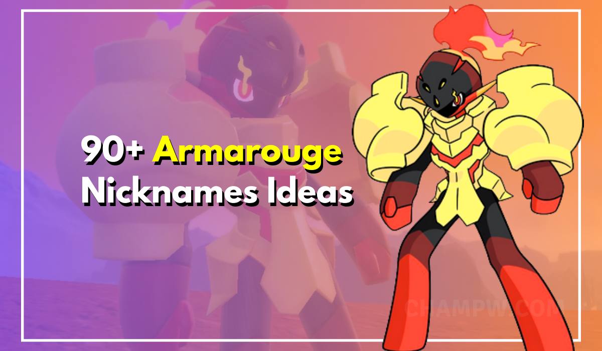 90+ Armarouge Nicknames Most Uplifting Name of All Time