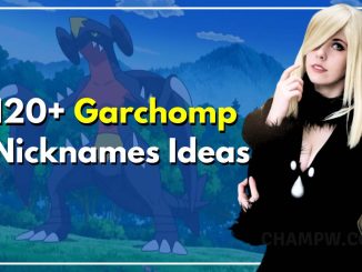 Garchomp Nicknames 120+ Ideas for Pokemon GO Fans
