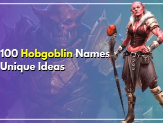 100 Hobgoblin Names Unique Choices to Stir Your Imagination