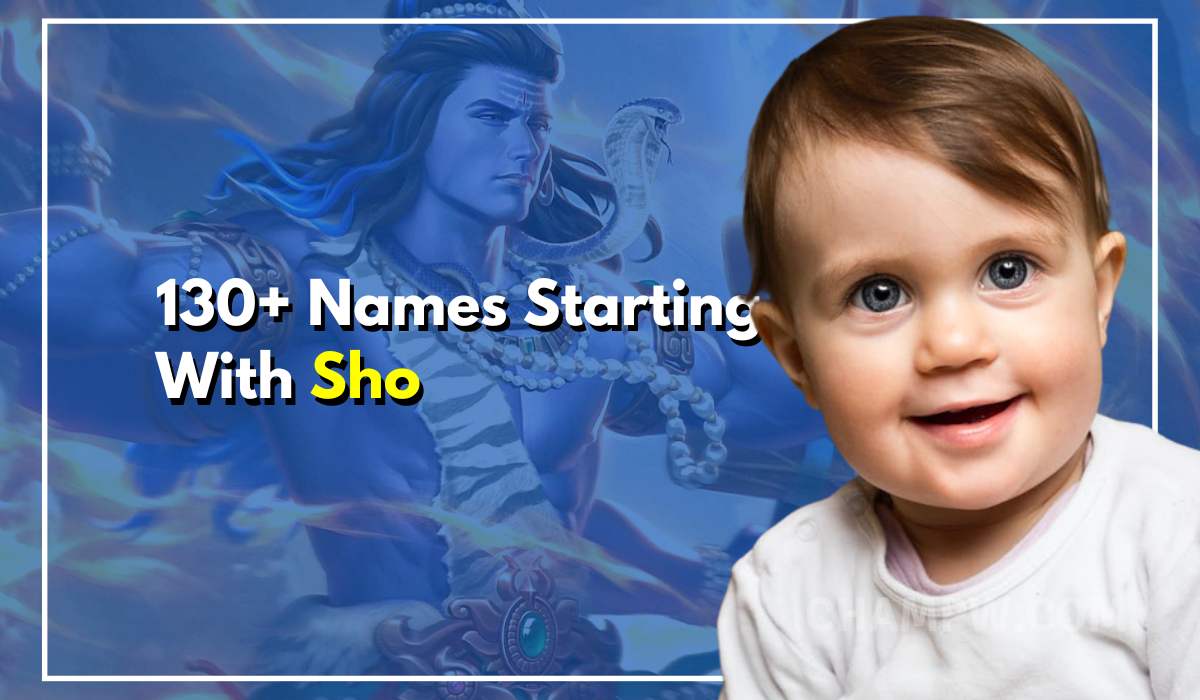 Names Starting With Sho