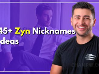 45+ Zyn Nicknames That Reflect Your Personality