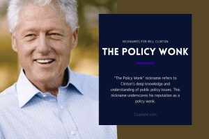 55+ Nicknames For Bill Clinton: Unmasking The Mystery