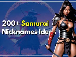 200+ Samurai Nicknames Ideas For Strong Warriors Only