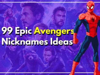 Avengers Nicknames