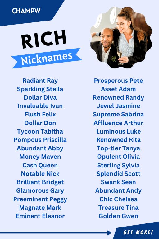 Rich Nicknames