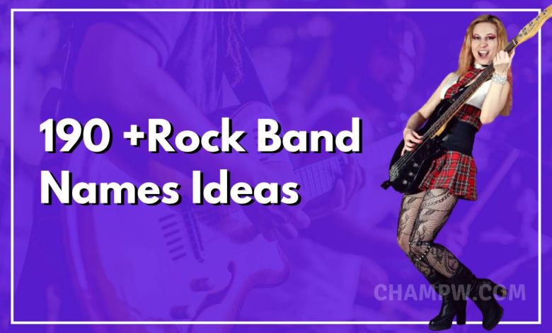 Rock Band Names Ideas