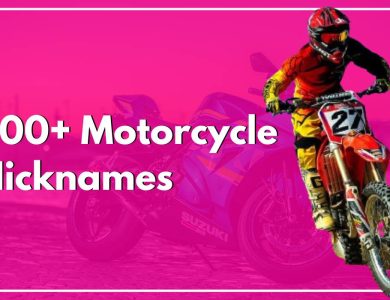 Motorcycle Nicknames