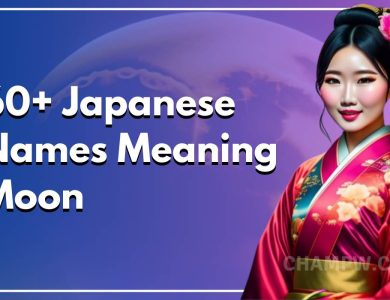60+ Japanese Names Meaning Moon
