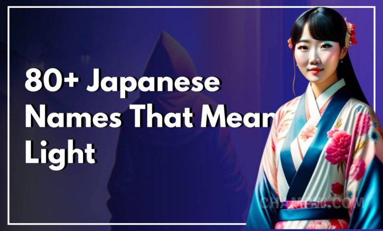 80+ Japanese Names That Mean Light