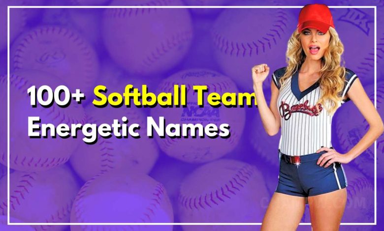 100+ Energetic Softball Team Names