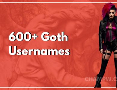 600+ Goth Usernames ideas