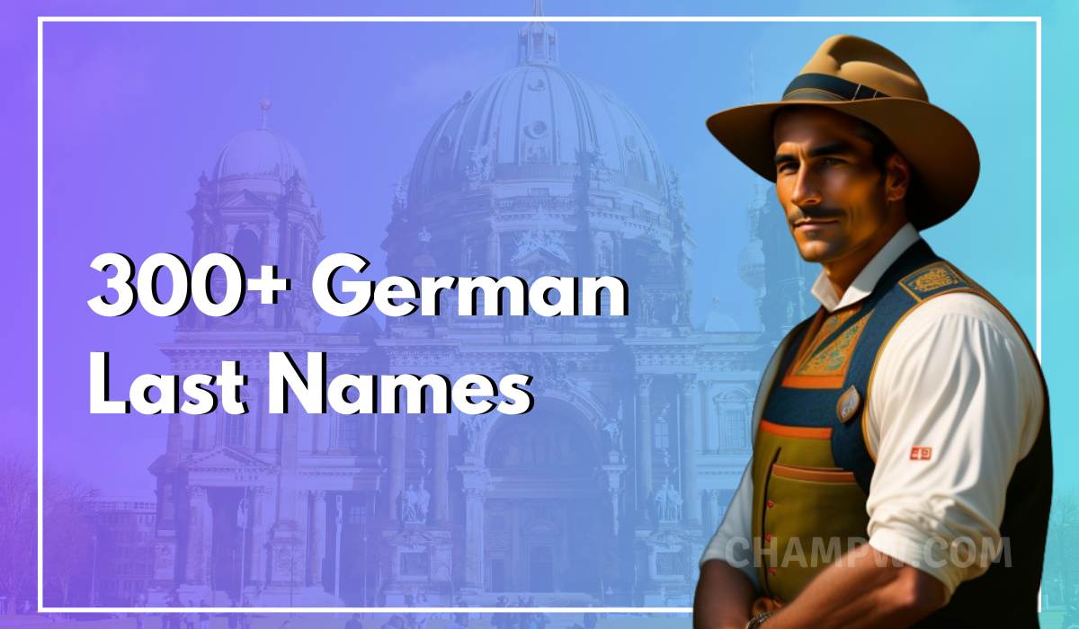 300+ German Last Names